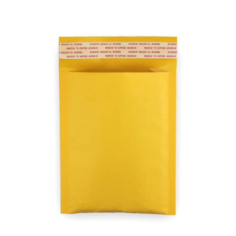 EcoSwift 5 EcoSwift Size #0 7.5 x 10 Kraft Bubble Mailers Self Sealing Bulk Padded Shipping Supplies Packaging Envelopes Bags DVD 7.5 inches by 10 inches - Image 2